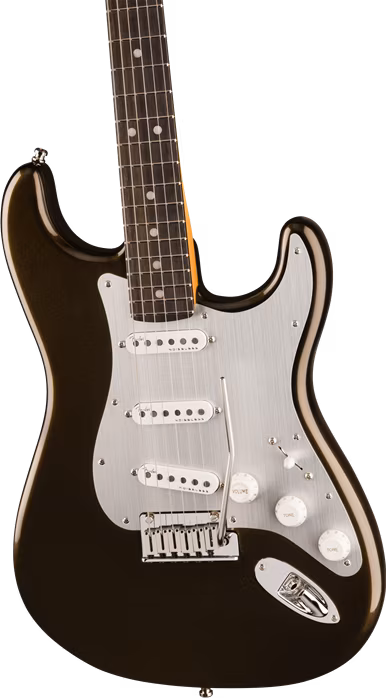 Fender American Ultra II Stratocaster EB TXT - Gitara elektryczna