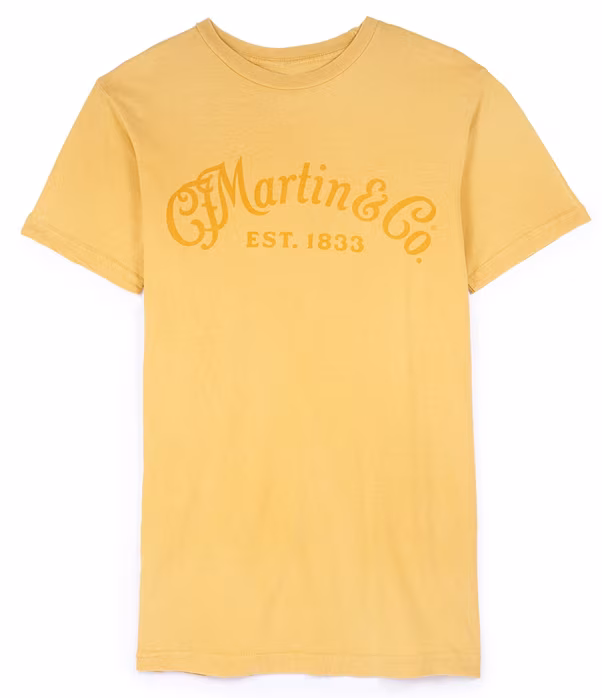 Martin Men's Tee Tone on Tone Mustard S - Koszulka