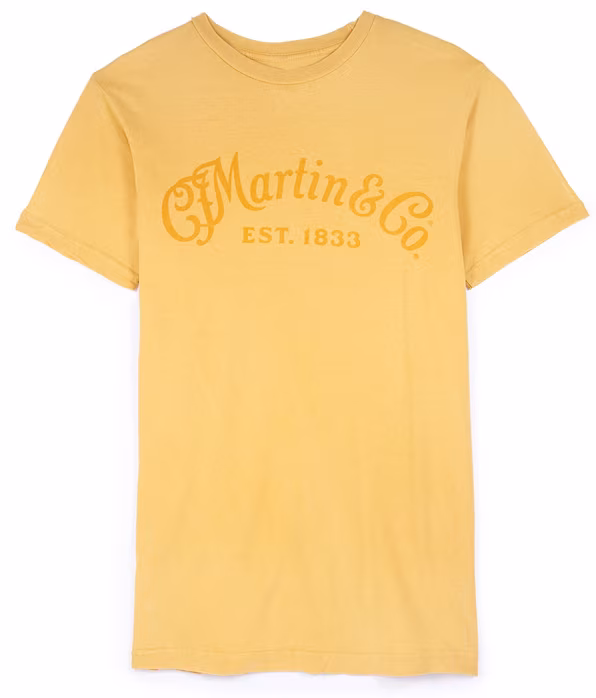 Martin Men's Tee Tone on Tone Mustard L - Koszulka