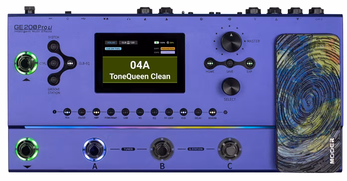 Mooer GE200 PRO Li - Multiefekt gitarowy
