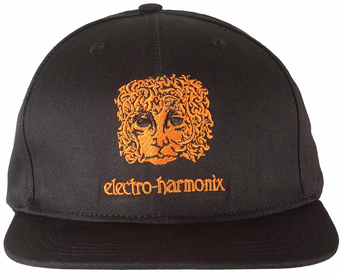 Electro-Harmonix Baseball Hat Black/Orange - Bejsbolówka
