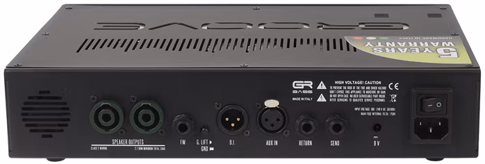 GR Bass GROOVE 1200 - Wzmacniacz tranzystorowy do gitar basowych