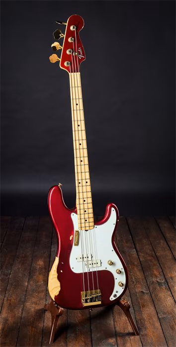 Fender 1980 Precision Special Bass CAR Matching Headstock - Elektryczna gitara basowa