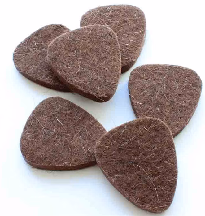 Timber Tones Felt Tones Brown Wool Felt 4-Pack - Kostki