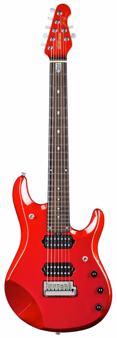 Music Man 2006 Petrucci Piezo JP7 Cardinal Red - Gitara elektryczna