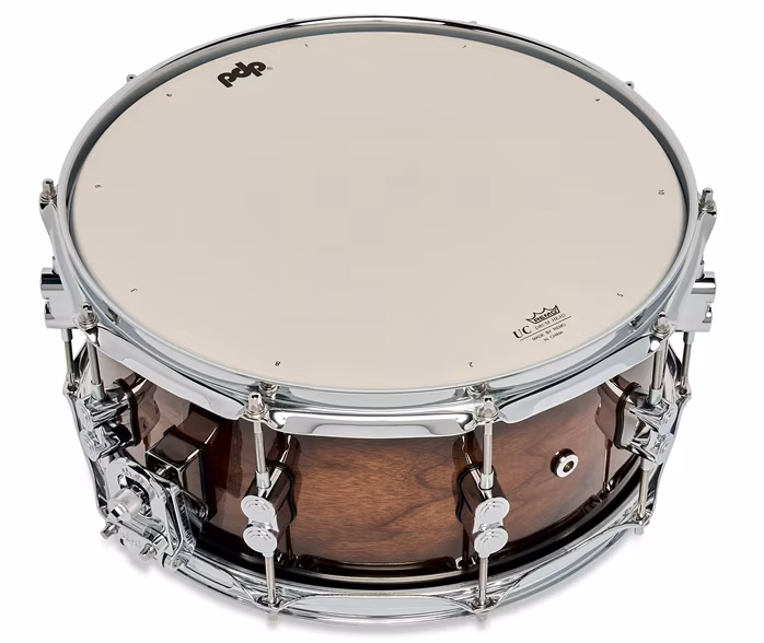 PDP 14" x 6,5" Concept Maple Exotic Walnut to Charcoal Snare Drum - Werbel