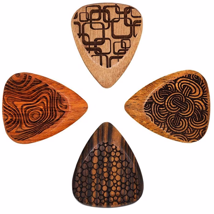 Timber Tones Laser Tones Grip Mixed 4-Pack - Kostki