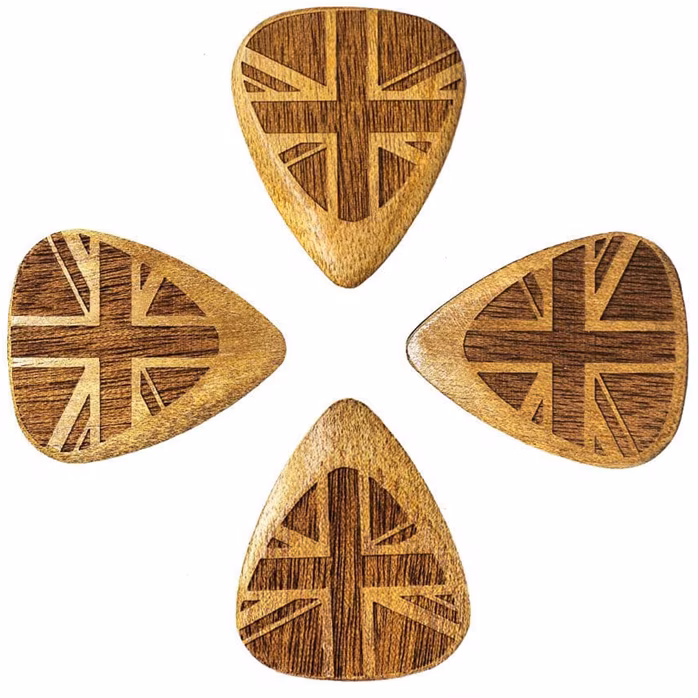 Timber Tones Flag Tones Union Jack Rose Apple 4-Pack - Kostki