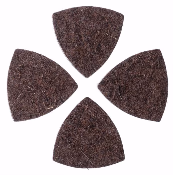 Timber Tones Felt Tones Gypsy Brown Wool Felt 4-Pack - Kostki