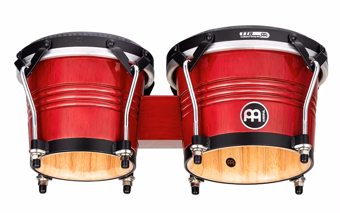 Meinl Marathon Traditional Bongo 6 3/4" Macho & 8" Hembra - Wine Red - Bongosy