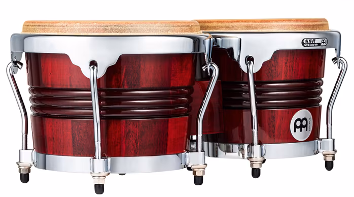 Meinl Marathon Exclusive Serie Bongo 6 3/4" Macho & 8" Hembra - Wine Red - Bongosy