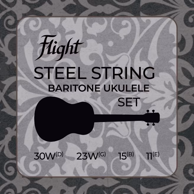 Flight FBSS-200 Baritone Steel Strings - Struny do ukulele barytonowego