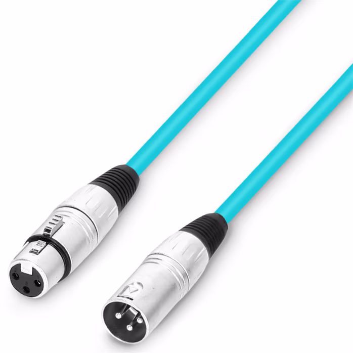 Adam Hall 3 STAR MMF 0100 GRN - Kabel mikrofonowy