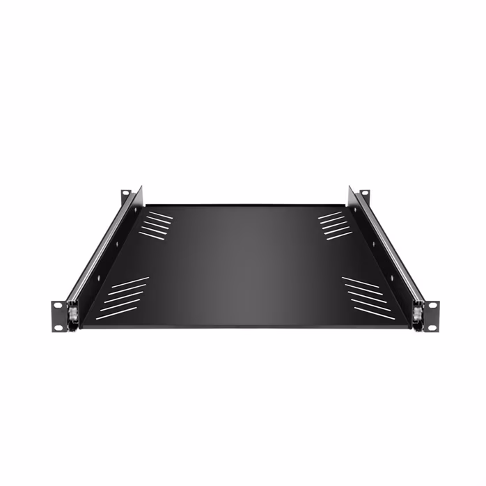 Adam Hall 19" Rack Tray 1U with pull-out rails - Półka do skrzyni rack