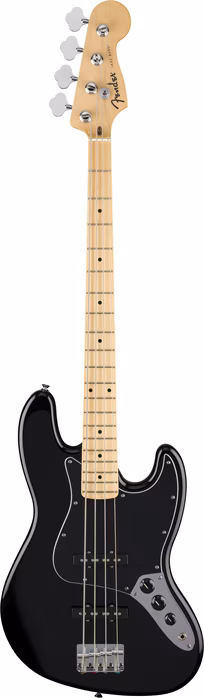 Fender Standard Jazz Bass MN BLK - Elektryczna gitara basowa