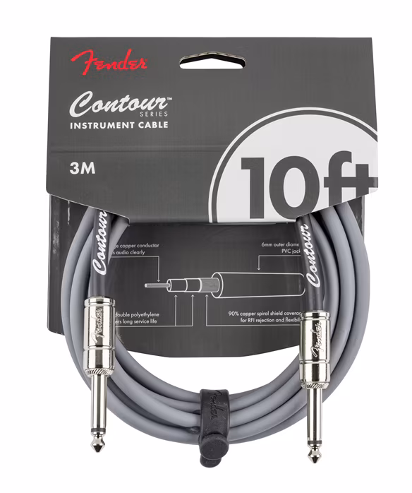 Fender Contour 10' Cable INS - Kabel instrumentalny