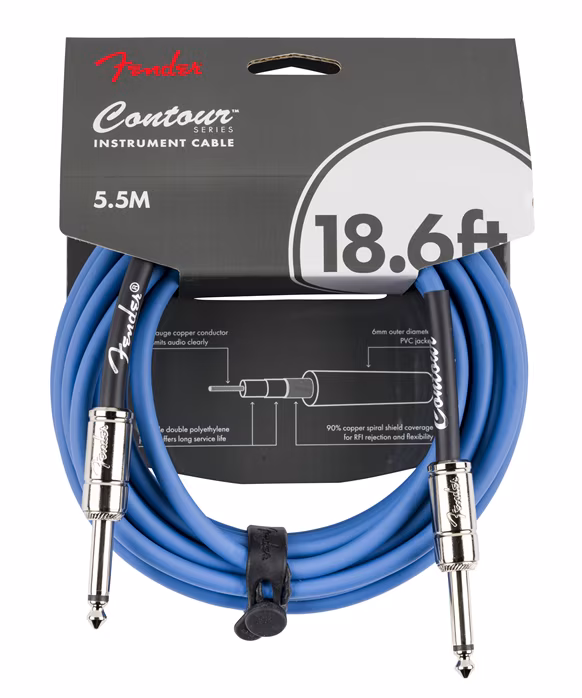 Fender Contour 18.6' Cable LPB - Kabel instrumentalny