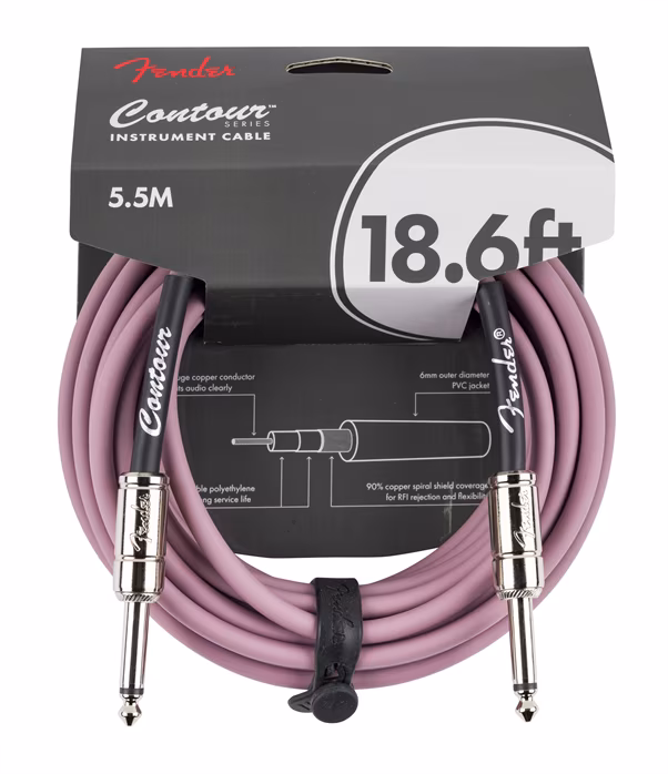 Fender Contour 18.6' Cable BGM - Kabel instrumentalny