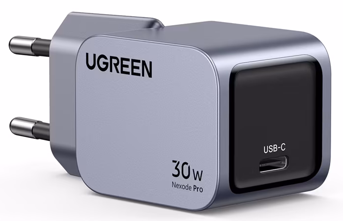 Ugreen Mini Quick Charger 35006 Nexode Pro 30W 1-Port GaN - Zasilacz