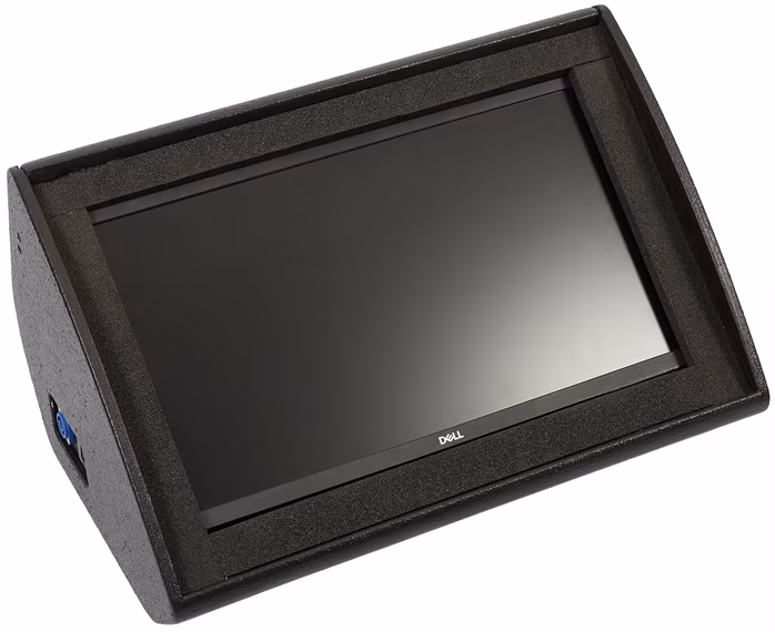 Razzor Cases 2x Imitation of wiretapping with reading device with integrated 27" monitor including flight case - Transport case