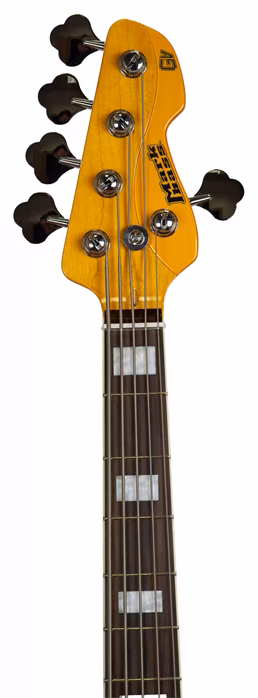 Markbass GV5 Gloxy Metallic Yellow CR RW - Elektryczna gitara basowa