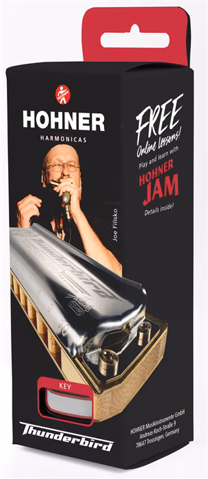 Hohner Marine Band Thunderbird Bb-major, low octave - Harmonijka ustna