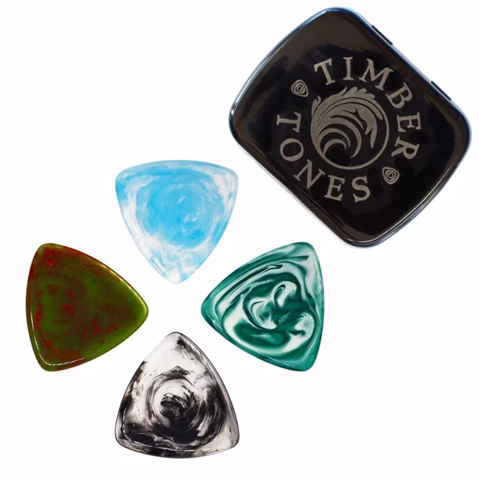 Timber Tones Resin Tones Mixed 4-Pack Tin - Kostki