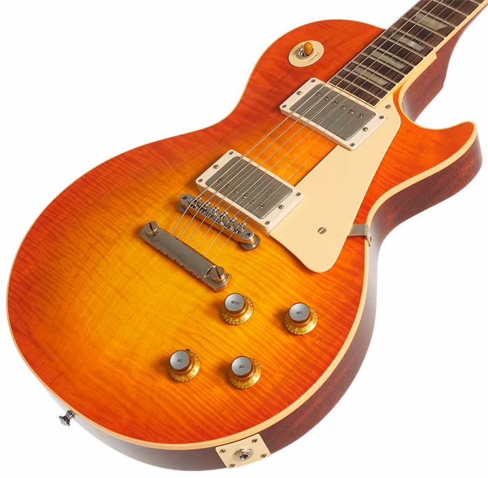 Gibson Custom 1960 Les Paul Standard Reissue VOS Tangerine Burst (Zanowny) - Gitara elektryczna
