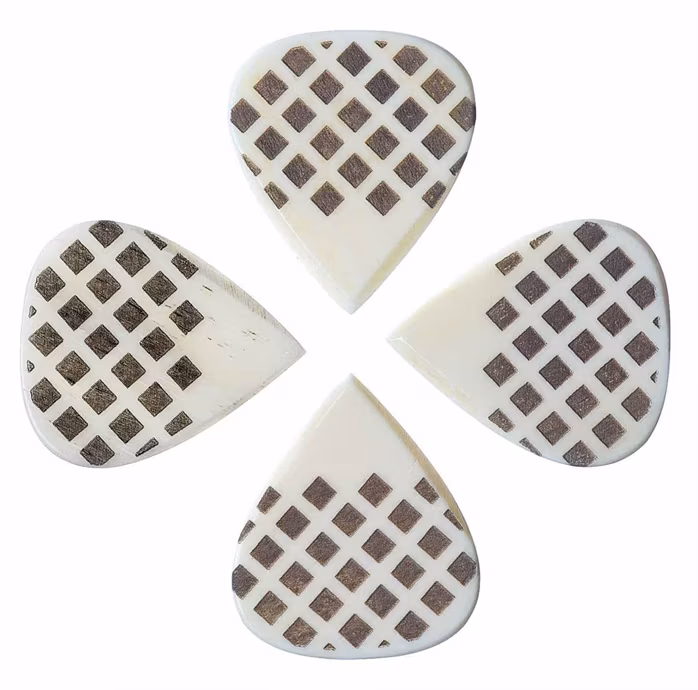 Timber Tones Grip Tones Mini Buffalo Bone 4-Pack - Kostki