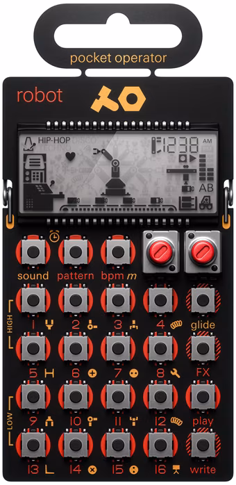 Teenage Engineering PO-28 robot - Syntezator