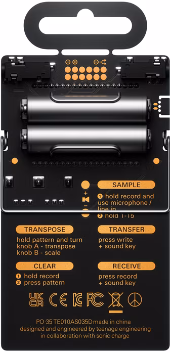 Teenage Engineering PO-35 speak - Syntezator