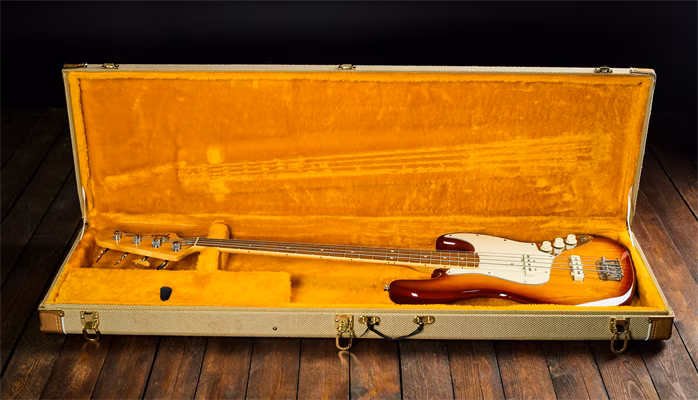 Fender 1982 Jazz Bass Sienna Burst Mint! - Elektryczna gitara basowa