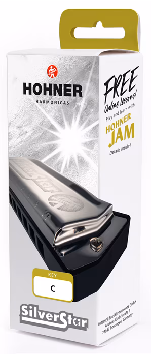Hohner Silver Star Small Box C-major - Harmonijka ustna