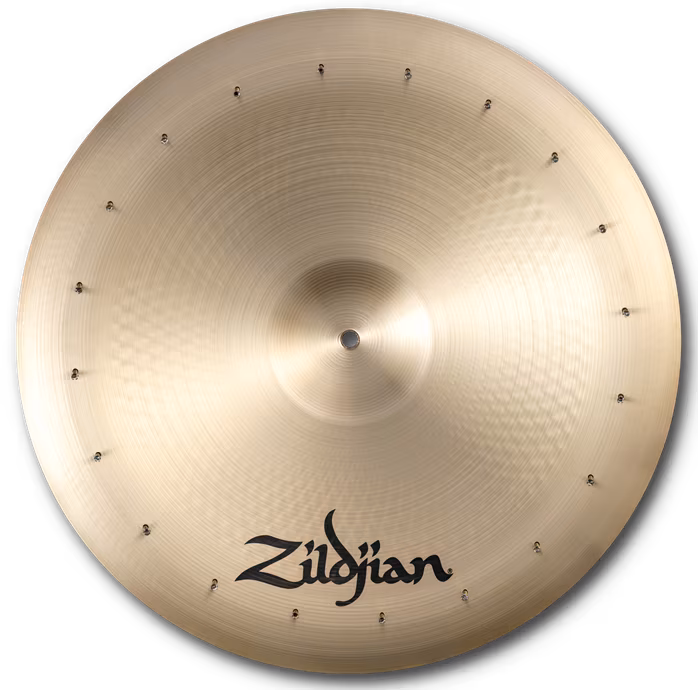 Zildjian 22" A swish knocker with 20 rivets - Talerz china