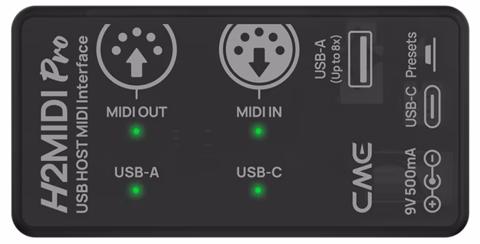 CME H2MIDI Pro - Konwerter MIDI, interfejs