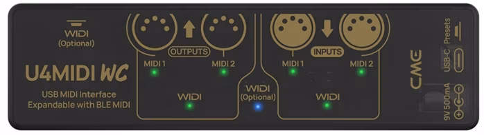 CME U4MIDI WC - Konwerter MIDI, interfejs