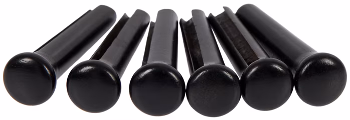 Furch Bridge Pins Ebony - Kołki do mostka