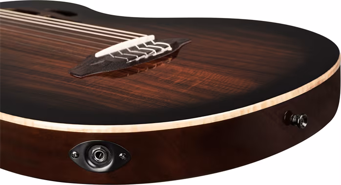 Ortega RTPDLX LH ACB - Leworęczna elektroakustyczna gitara klasyczna