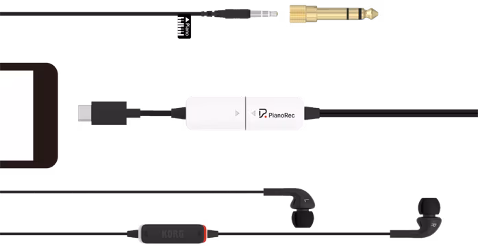 Korg PianoRec - Kabel połączeniowy