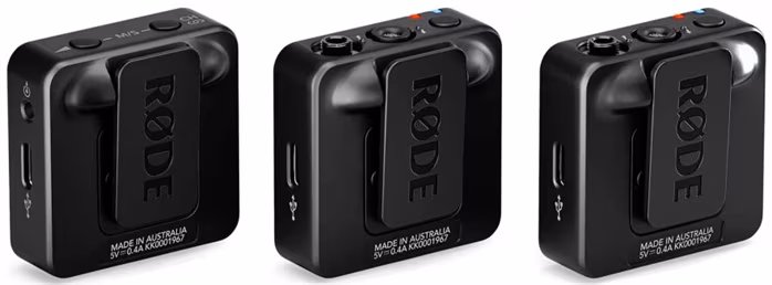 Rode Wireless GO Gen 3 Black - Podwójny zestaw bezprzewodowy
