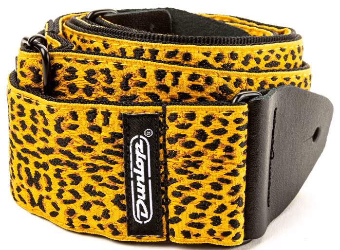 Dunlop Jacquard Leopardskin Strap - Pas gitarowy