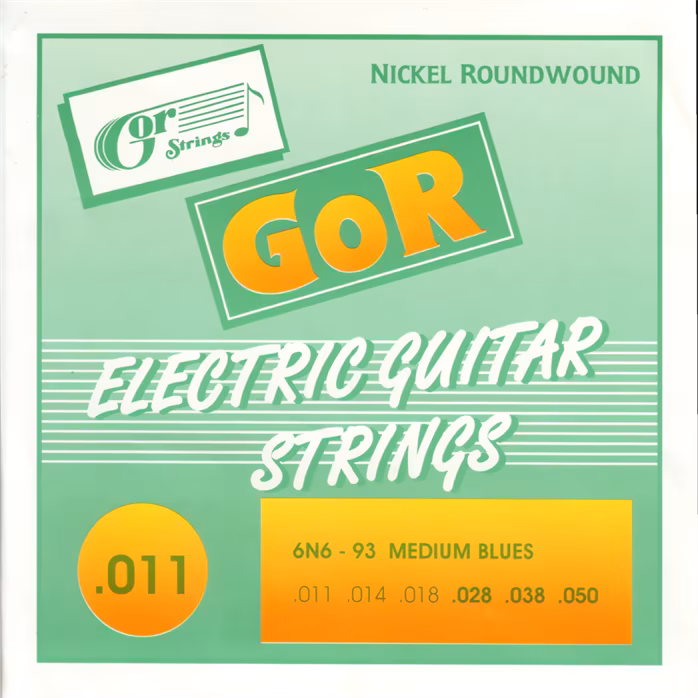 Gorstrings Gor 6N693 1150 Blues - Struny do gitary elektrycznej