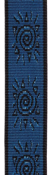 D'Addario Auto Lock Vintage Suns Blue - Pas gitarowy