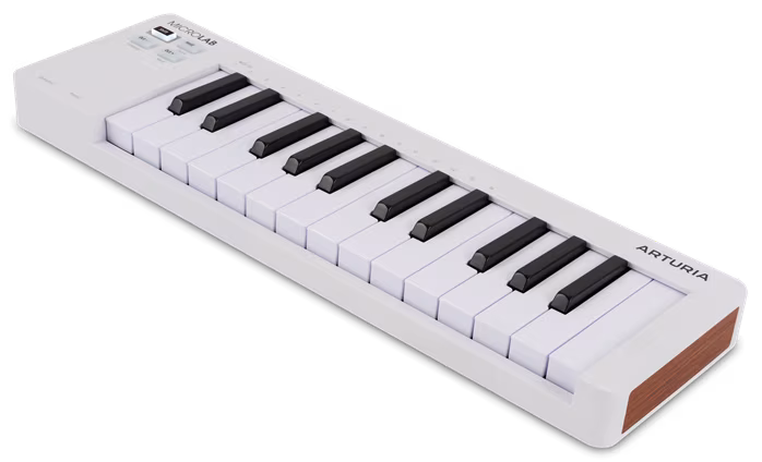 Arturia MicroLab mk3 White (rozpakowane) - Keyboard USB/MIDI