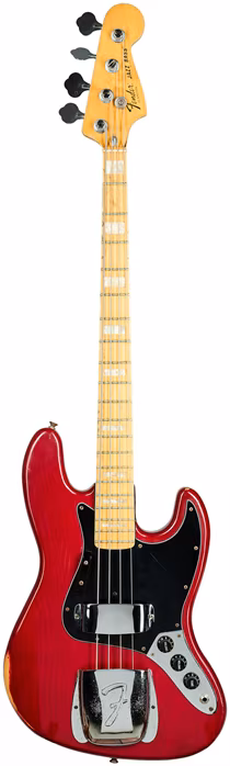 Fender 1980 JB Wine Red - Elektryczna gitara basowa