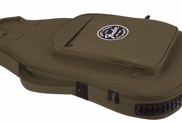 Fender Troubadour Electric Guitar Gig Bag Olive - Pokrowiec na gitarę elektryczną