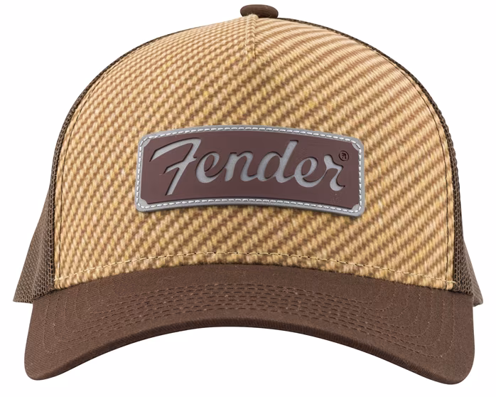 Fender Tweed Hat Brown - Bejsbolówka