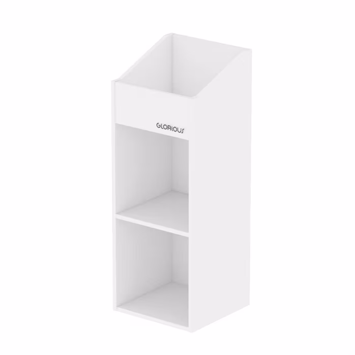 Glorious Record Rack 330 White - Meble DJ-skie