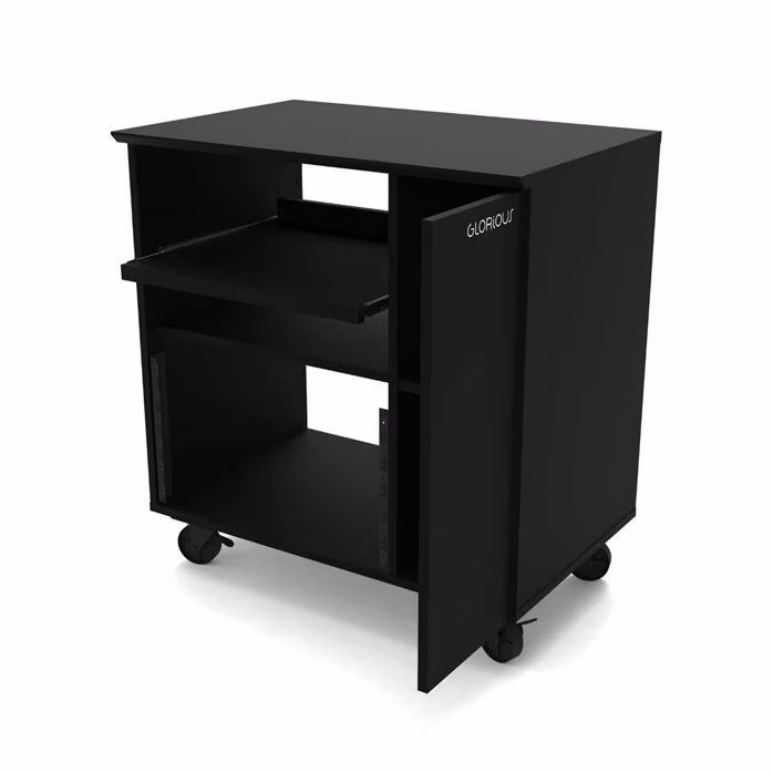 Glorious Modular Side Rack Black - Meble studyjne