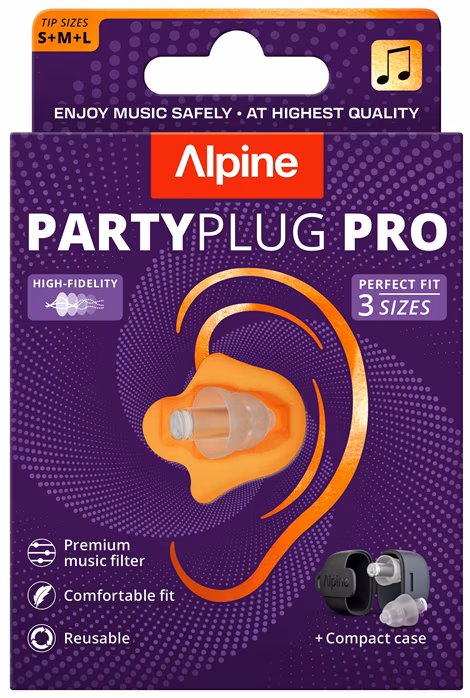 Alpine Partyplug Pro Transparent - Zatyczki do uszu